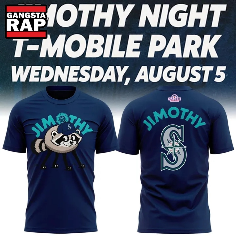 Seattle Mariners x Jimothy 2026 Limited Edition T Shirt