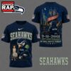 Seattle Seahawks NFL 9 11 25th Anniversary Never Forget Memorial 3D T Shirt, Football New Design Shirt 2 Seattle Seahawks NFL 9 11 25th Anniversary Never Forget Memorial 3D T Shirt, Football New Design Shirt Seattle Seahawks Nfl 9 11 25th Anniversary Never Forget Memorial 3D T Shirt