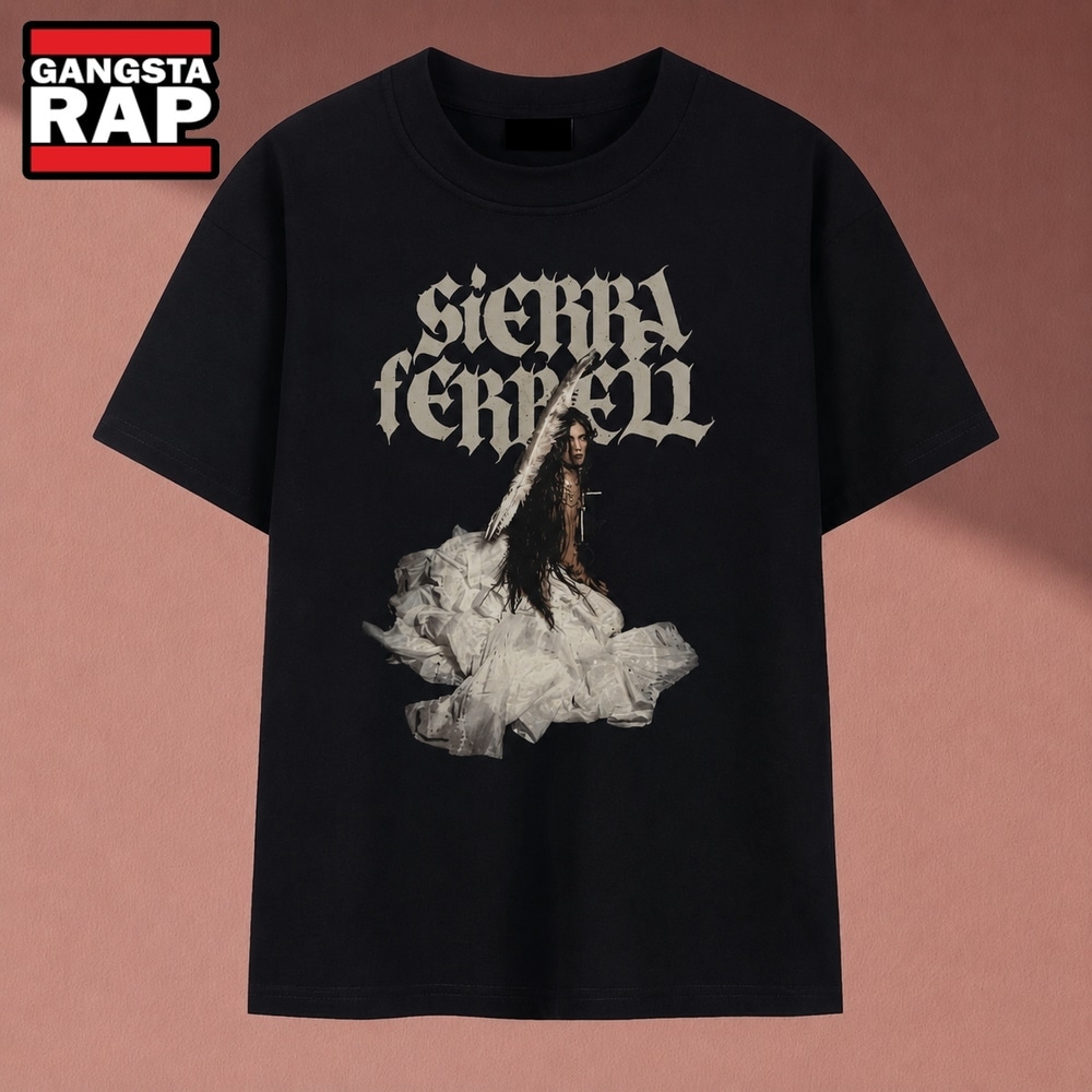 Sierra Ferrell Gothic Angel Wings Folk Country Graphic T Shirt , Music 2D Shirt Sierra Ferrell Gothic Angel Wings Folk Country Graphic T Shirt