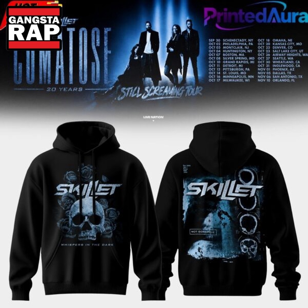 SKILLET COMATOSE 20 YEARS Limited Edition HOODIE, Trending 3D Music Shirt SKILLET COMATOSE 20 YEARS Limited Edition HOODIE, Trending 3D Music Shirt
