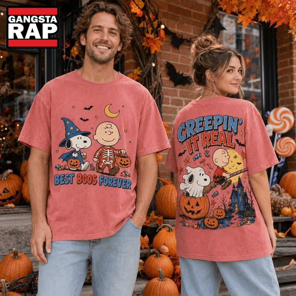 Snoopy x Charlie Brown Ghostly Pumpkin Patch Adventure 3D Shirt, Trending 3D Music Shirt Snoopy x Charlie Brown Ghostly Pumpkin Patch Adventure 3D Shirt, Trending 3D Music Shirt