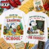 Snoopy x The Wizard of Oz Follow the Yellow Brick Road to Learning 3D Shirt , Music Trending 3D Shirt Snoopy X The Wizard OF OZ Follow The Yellow Brick Road TO Learning 3D Shirt
