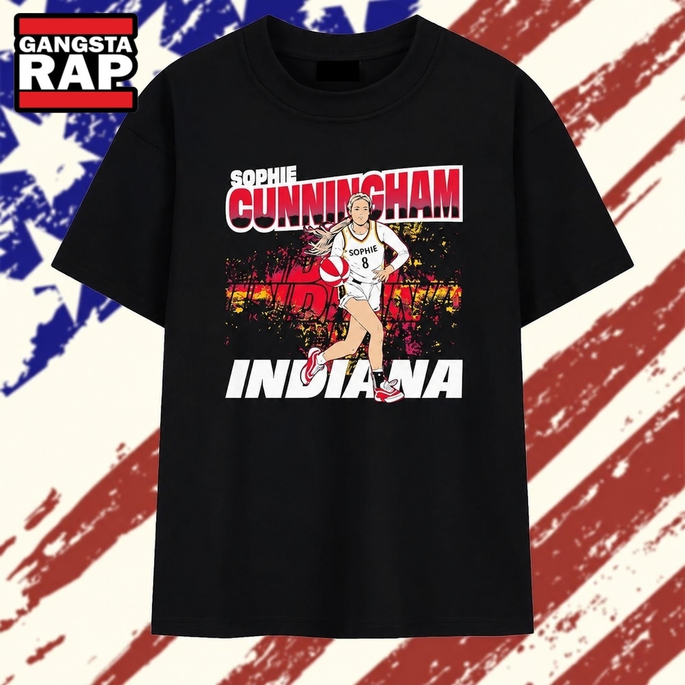 Sophie Cunningham Indiana Basketball Player 8 T Shirt , Vintage Trending Shirt Sophie Cunningham Indiana Basketball Player 8 T Shirt