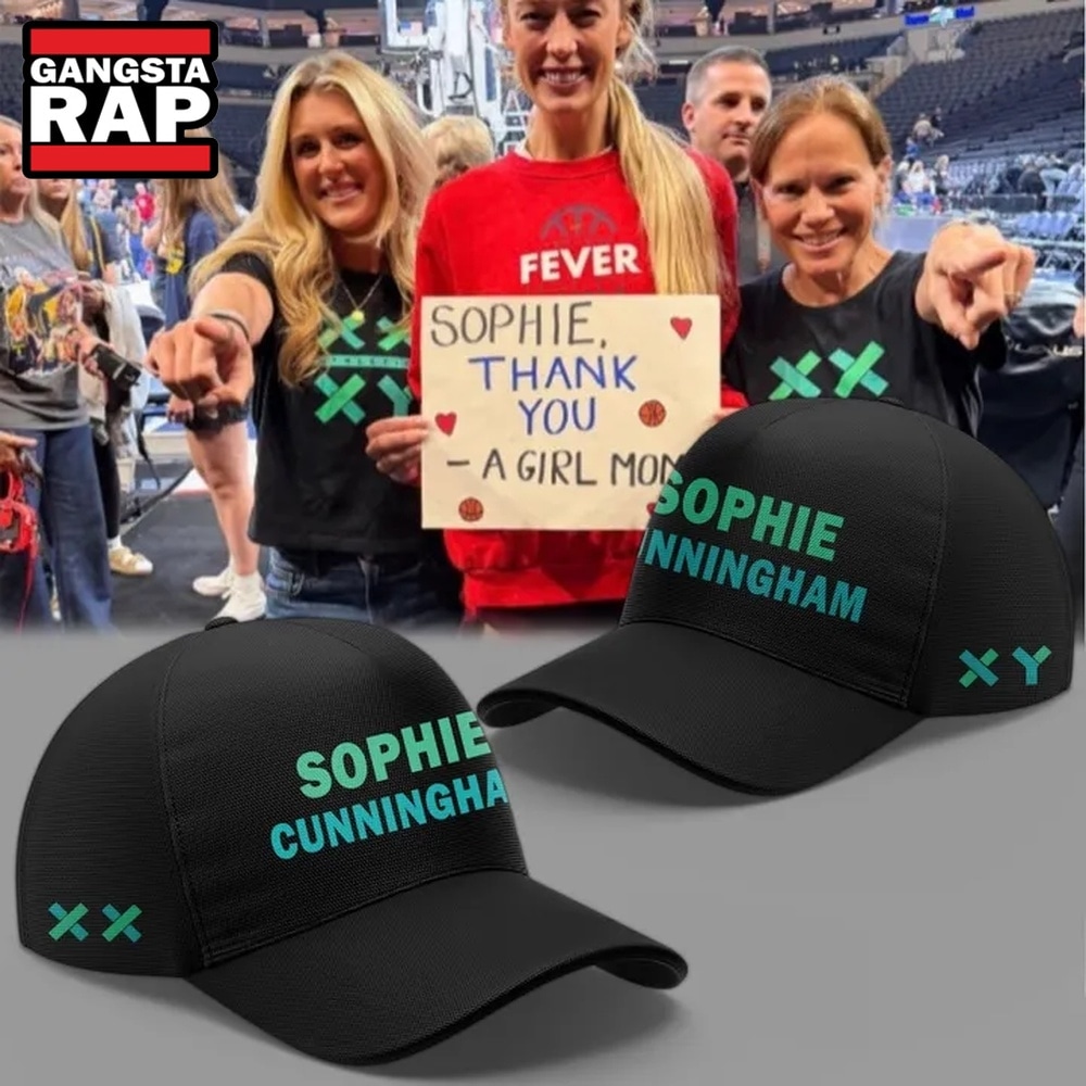 Sophie Cunningham Indiana Fever Thank You Sophie For Speaking Up For Girls Black Cap , Trending Baseball Cap Sophie Cunningham Indiana Fever Thank You Sophie For Speaking UP For Girls Black Cap