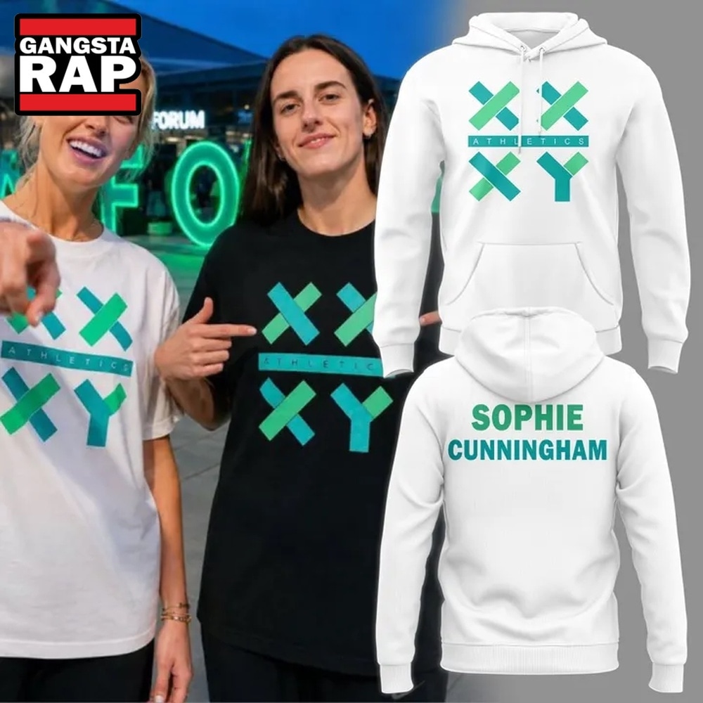 Sophie Cunningham Indiana Fever Thank You Sophie For Speaking Up For Girls White Hoodie