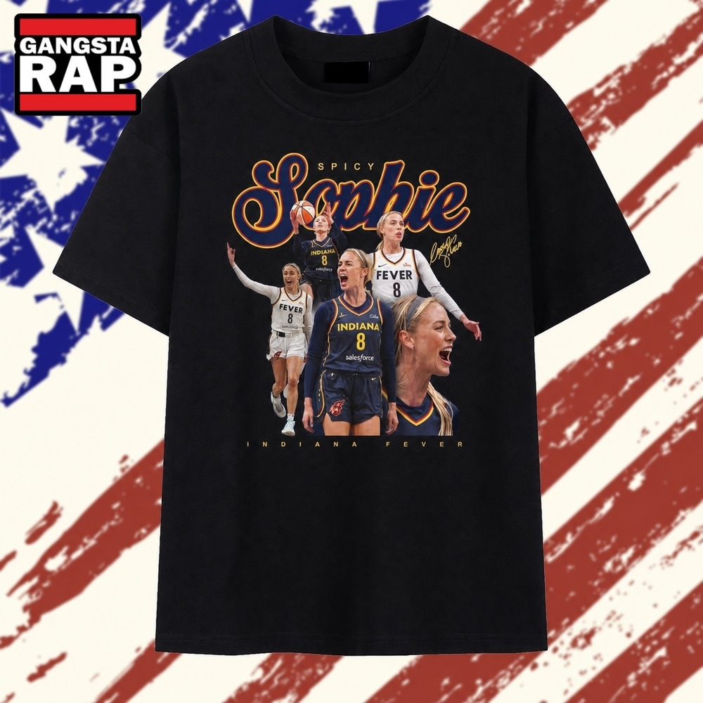 Spicy Sophie Cunningham Indiana Fever WNBA Fan Graphic T Shirt , Vintage Trending Shirt Spicy Sophie Cunningham Indiana Fever Wnba Fan Graphic T Shirt