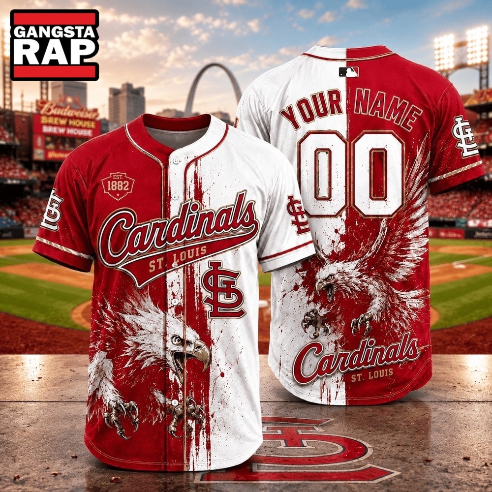 St. Louis Cardinals 2026 MLB Eagle America Personalized Baseball Jersey , MLB Baseball Jersey ST Louis Cardinals 2026 Mlb Eagle America Personalized Baseball Jersey