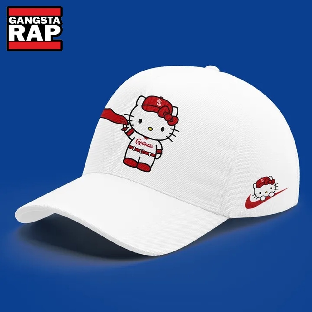 St. Louis Cardinals x Hello Kitty 2026 Limited Edition Baseball Cap, Trending Baseball Cap St. Louis Cardinals x Hello Kitty 2026 Limited Edition Baseball Cap, Trending Baseball Cap