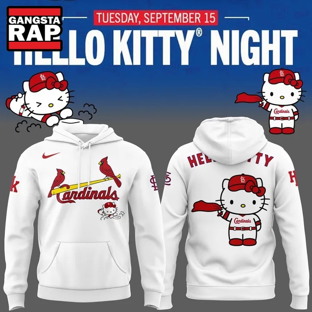 St. Louis Cardinals x Hello Kitty 2026 Limited Edition Hoodie, Trending Design Shirt St. Louis Cardinals x Hello Kitty 2026 Limited Edition Hoodie, Trending Design Shirt