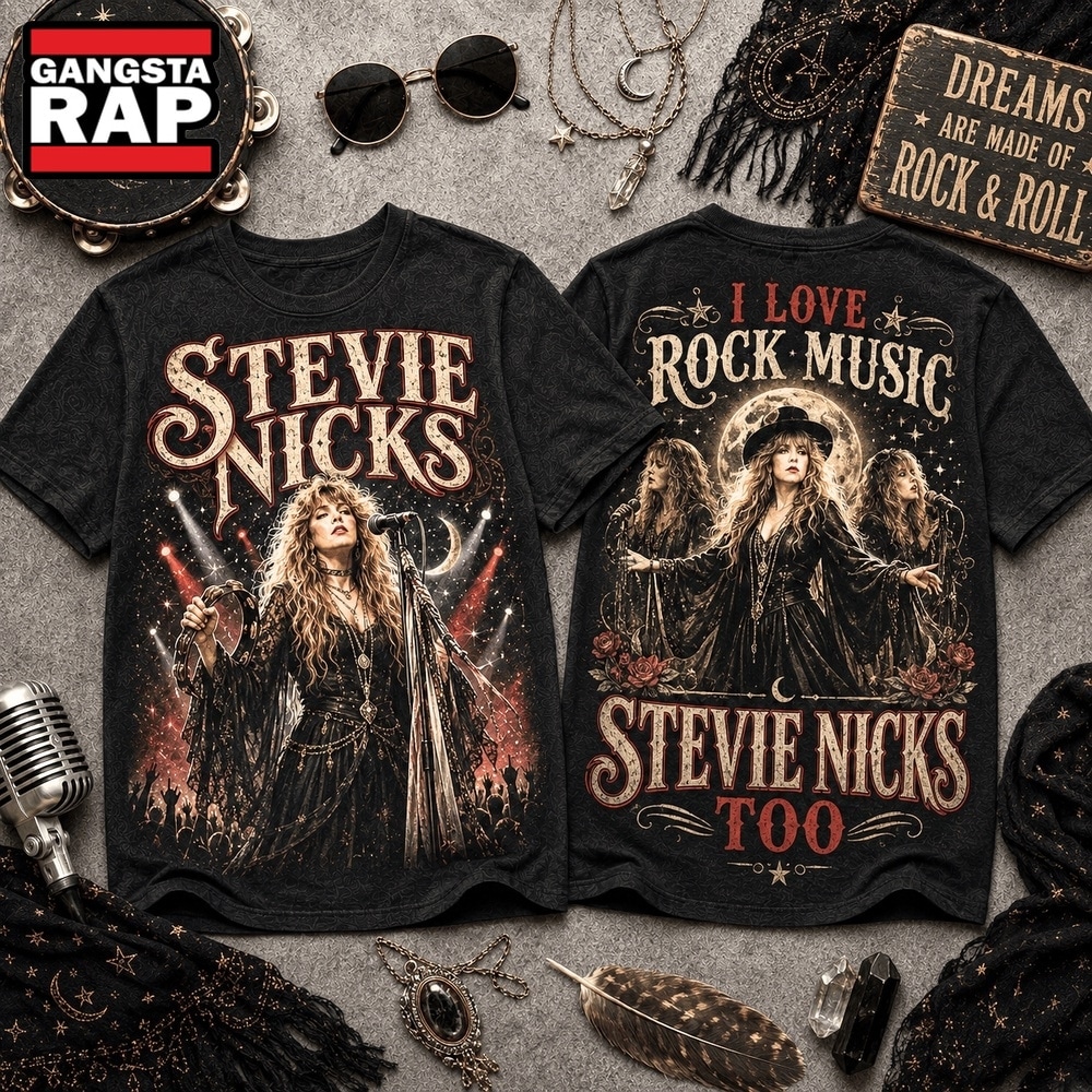 Stevie Nicks Gypsy Soul Rock Music 3D Shirt , Music Trending 3D Shirt Stevie Nicks Gypsy Soul Rock Music 3D Shirt