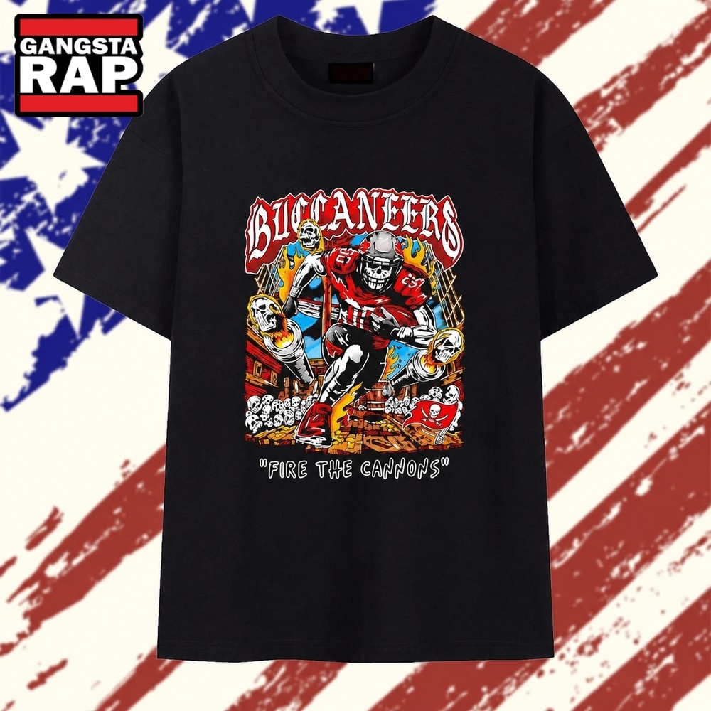 Tampa Bay Buccaneers fire the cannons NFL T Shirt, Trending 2D Shirt Tampa Bay Buccaneers fire the cannons NFL T Shirt, Trending 2D Shirt