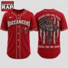 Tampa Bay Buccaneers NFL Stand For The Flag Kneel For The Cross Baseball Jersey Shirt , NFL Baseball Jersey Tampa Bay Buccaneers Nfl Stand For The Flag Kneel For The Cross Baseball Jersey Shirt