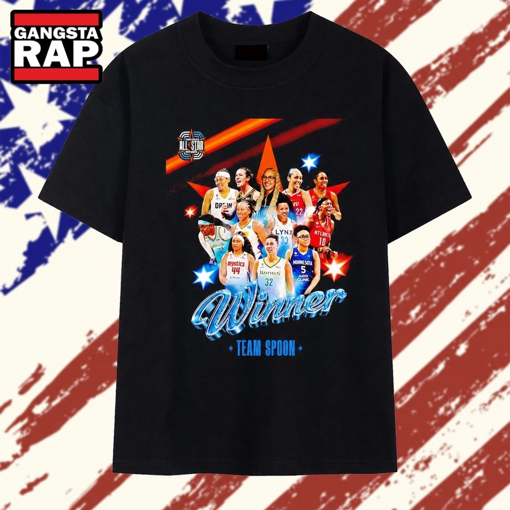 Team Spoon WNBA All Star Chicago winner women’s basketball 2026 T Shirt , Vintage Trending Shirt Team Spoon Wnba All Star Chicago Winner Women S Basketball 2026 T Shirt