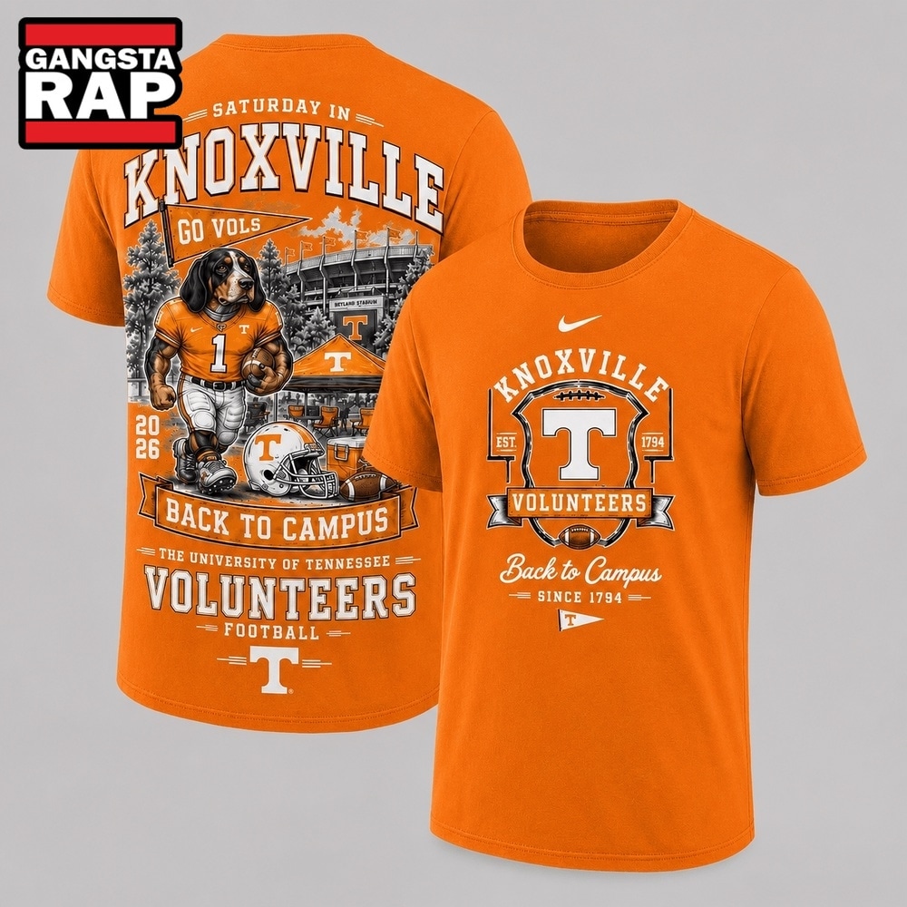 Tennessee Volunteers 2026 NCAA Back To Campus 3D Shirt , NCAA 3D Shirt Tennessee Volunteers 2026 Ncaa Back TO Campus 3D Shirt