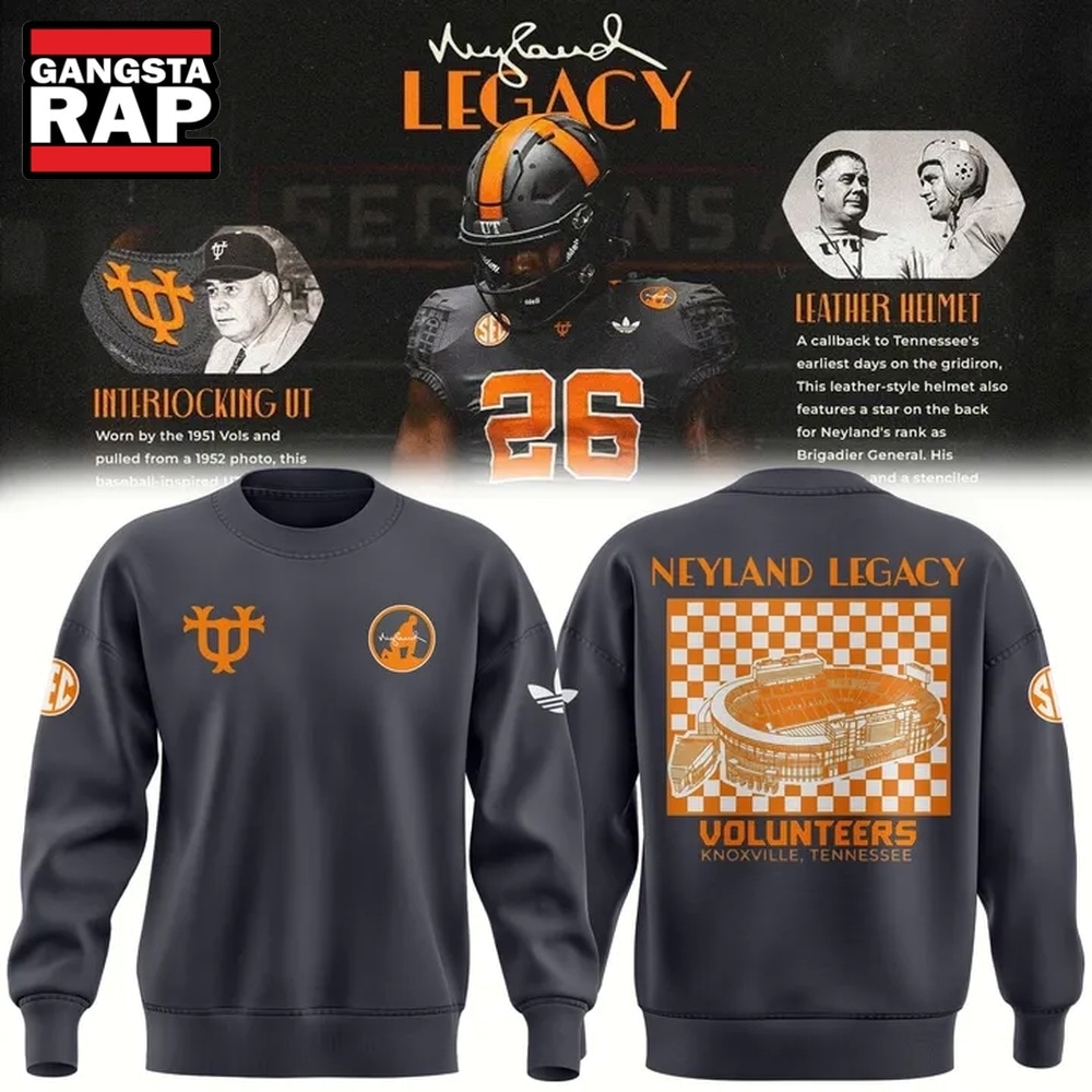 Tennessee Volunteers Football Neyland Legacy 2026 Sweatshirt, Trending Design Shirt Tennessee Volunteers Football Neyland Legacy 2026 Sweatshirt, Trending Design Shirt
