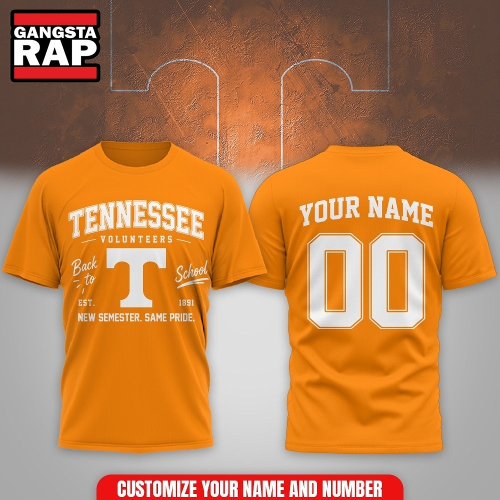 Tennessee Volunteers NCAA Campus Pride Back to School 2026 Personalized 3D Shirt , NCAA 3D Shirt Tennessee Volunteers NCAA Campus Pride Back to School 2026 Personalized 3D Shirt , NCAA 3D Shirt
