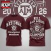 Texas A&M Aggies NCAA Road to Glory 2026 Football Champions 3D Shirt , NCAA 3D Shirt Texas A M Aggies Ncaa Road TO Glory 2026 Football Champions 3D Shirt