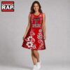 Texas Tech Red Raiders NCAA Sporty Floral Elegance Women’s Sleeveless Dress, NCAA Women Dress Shirt Texas Tech Red Raiders Ncaa Sporty Floral Elegance Women S Sleeveless Dress