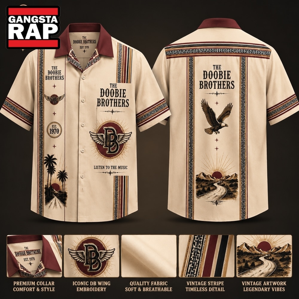 The Doobie Brothers Band Luxury Design Hawaiian Shirt , Music Hawaiian Shirt The Doobie Brothers Band Luxury Design Hawaiian Shirt , Music Hawaiian Shirt
