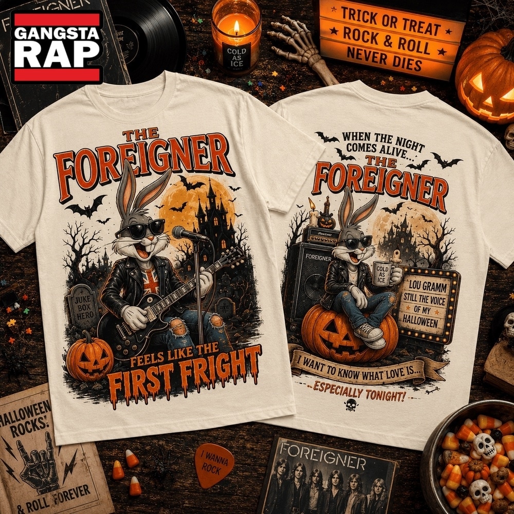 The Foreigner Bugs Bunny First Fright Halloween 3D Shirt, Trending 3D Music Shirt The Foreigner Bugs Bunny First Fright Halloween 3D Shirt, Trending 3D Music Shirt