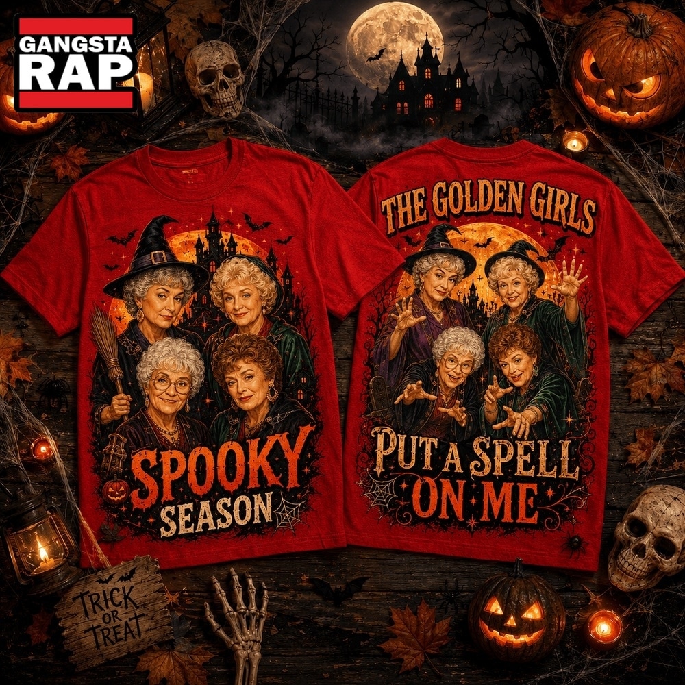 The Golden Girls Witchy Moon Vintage Portrait Halloween 3D Shirt , Music Trending 3D Shirt The Golden Girls Witchy Moon Vintage Portrait Halloween 3D Shirt , Music Trending 3D Shirt