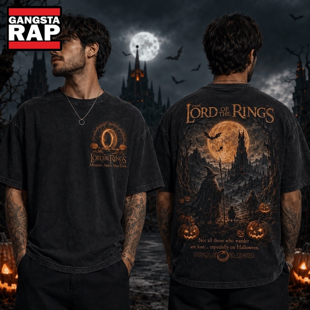 The Lord of the Rings Halloween Adventure Awaits After Dark 2026 3D Shirt