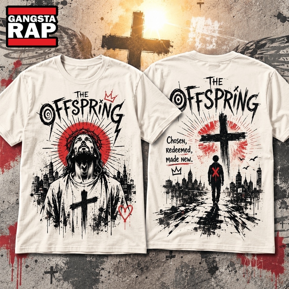 The Offspring Chosen Redeemed Made New Jesus 3D Shirt, Trending 3D Music Shirt The Offspring Chosen Redeemed Made New Jesus 3D Shirt, Trending 3D Music Shirt
