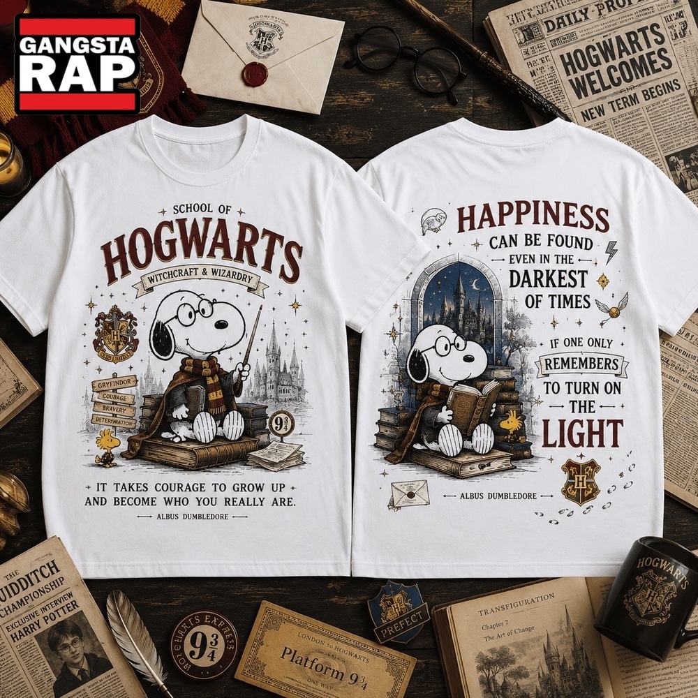 The Wizard Beagle Back to Magic School Snoopy 3D Shirt , Music Trending 3D Shirt The Wizard Beagle Back TO Magic School Snoopy 3D Shirt