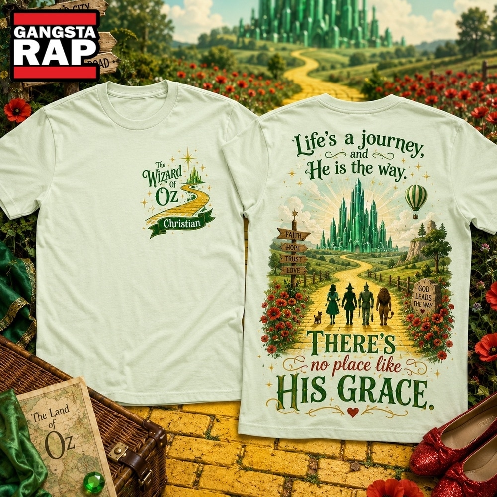 The Wizard of Oz Christian There’s No Place Like His Grace 3D Shirt, Trending 3D Music Shirt The Wizard of Oz Christian There’s No Place Like His Grace 3D Shirt, Trending 3D Music Shirt
