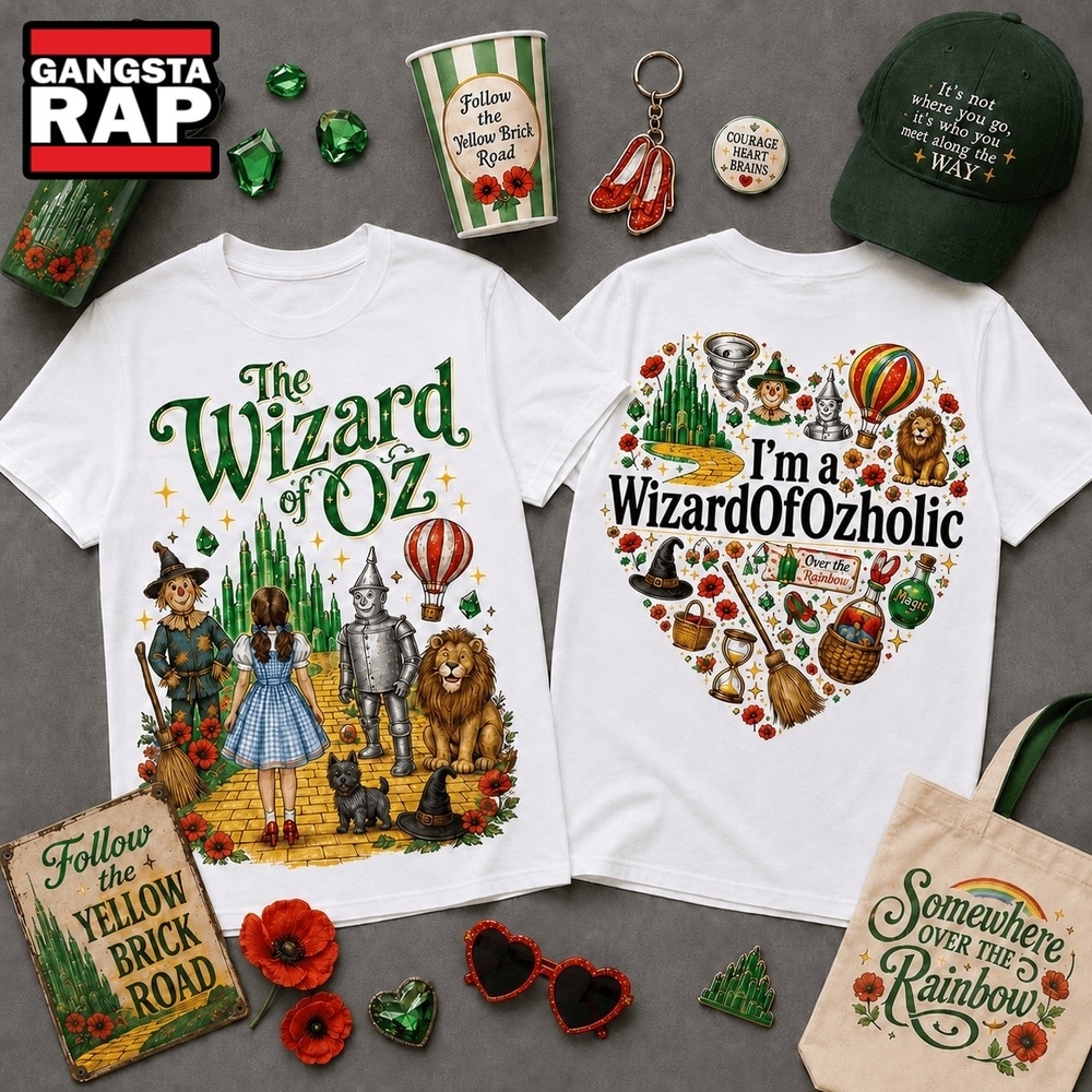 The Wizard of Oz Classic Movie Graphic 3D Shirt , Music Trending 3D Shirt The Wizard OF OZ Classic Movie Graphic 3D Shirt