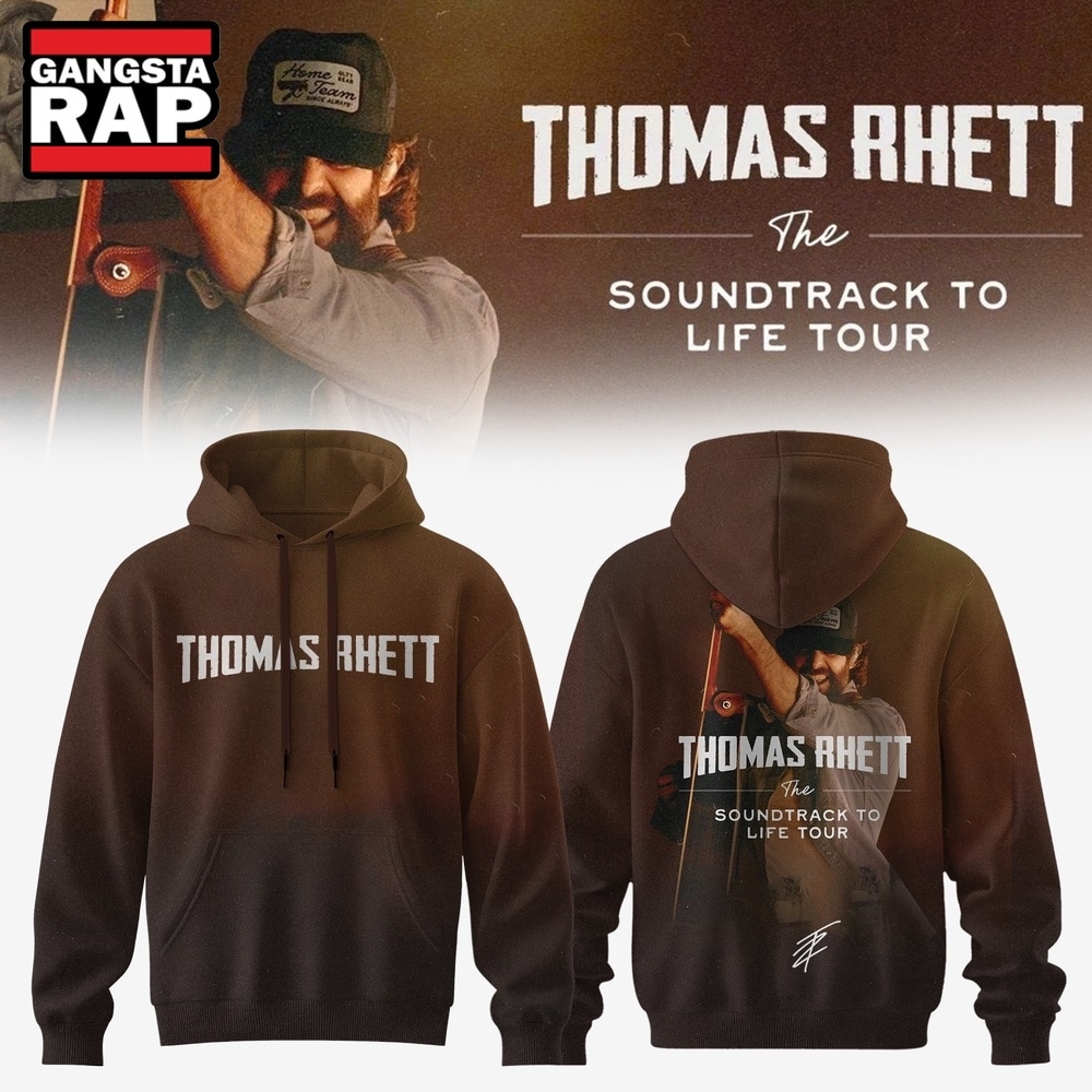 Thomas Rhett The Soundtrack to Life Tour 2026 Signed Hoodie , Music Trend Shirt Thomas Rhett The Soundtrack to Life Tour 2026 Signed Hoodie , Music Trend Shirt