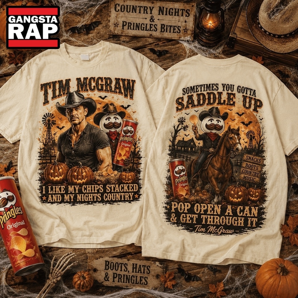 Tim McGraw Pringles Country Nights Halloween 3D Shirt, Trending 3D Music Shirt Tim McGraw Pringles Country Nights Halloween 3D Shirt, Trending 3D Music Shirt