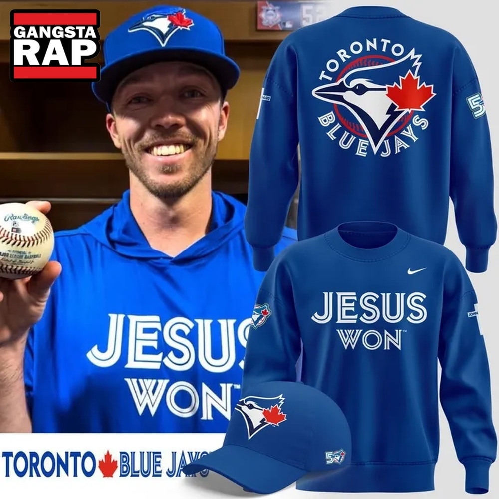 Toronto Blue Jays x JESUS WON 2026 Sweatshirt