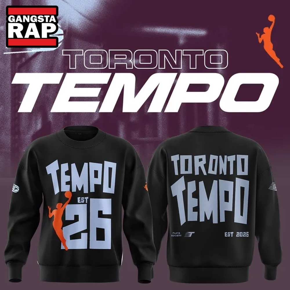 Toronto Tempo 2026 WNBA New Uniform Limited Edition Sweatshirt, Trending Design Shirt Toronto Tempo 2026 WNBA New Uniform Limited Edition Sweatshirt, Trending Design Shirt