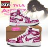 Tyla A POP World Tour Signature 2026 Air Jordan 1 Hightop Shoes , Trending Music Shoes Tyla A Pop World Tour Signature 2026 Air Jordan 1 Hightop Shoes