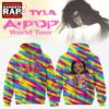 Tyla A POP World Tour Signature 2026 Chibi Design Hoodie , Music Trending 3D Shirt 2 Tyla A POP World Tour Signature 2026 Chibi Design Hoodie , Music Trending 3D Shirt Tyla A Pop World Tour Signature 2026 Chibi Design Hoodie