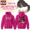 Tyla A POP World Tour Signature 2026 Hoodie , Music Trending 3D Shirt Tyla A Pop World Tour Signature 2026 Hoodie