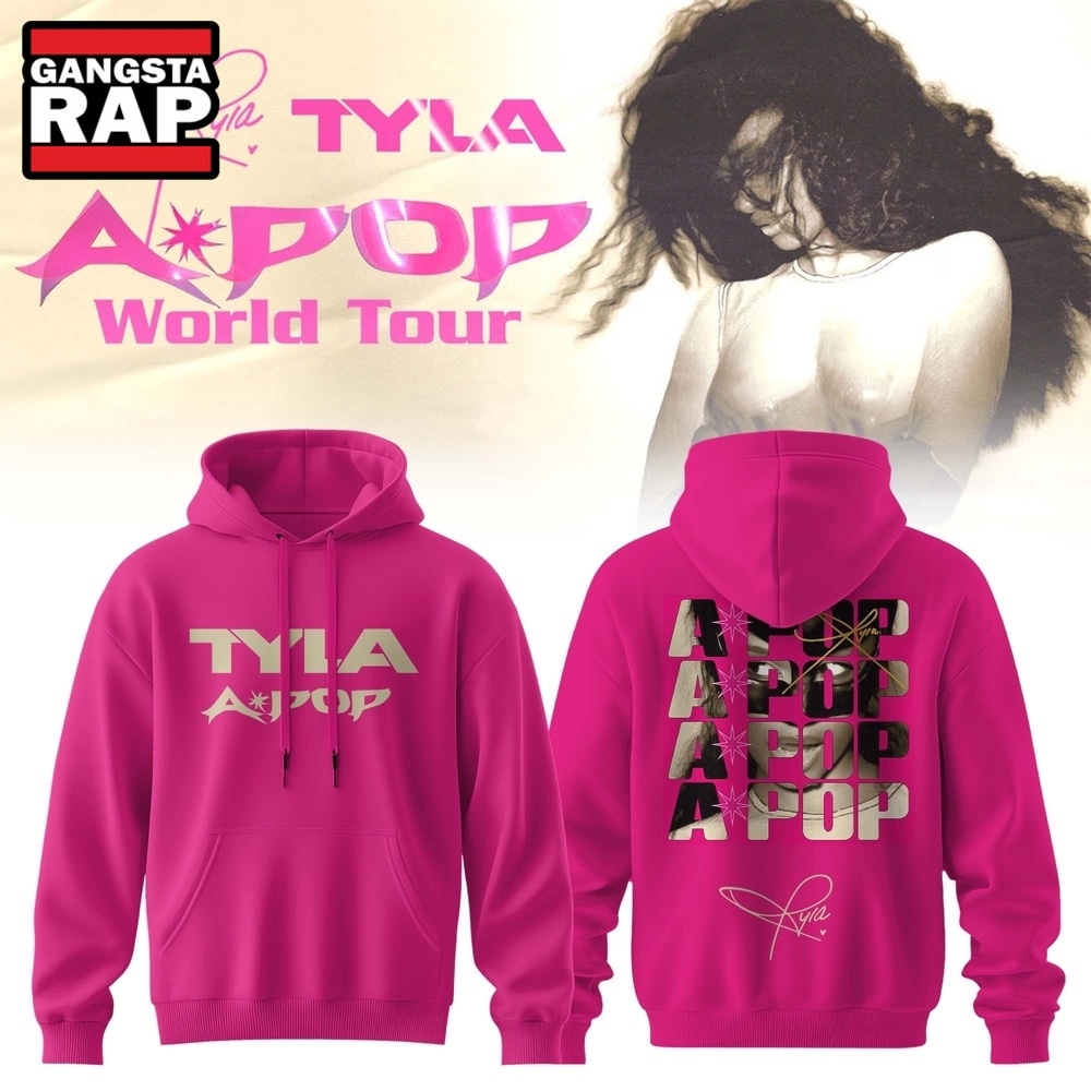 Tyla A POP World Tour Signature 2026 Hoodie , Music Trending 3D Shirt Tyla A Pop World Tour Signature 2026 Hoodie