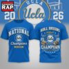 UCLA Bruins NCAA Road to Glory 2026 Football Champions 3D Shirt , NCAA 3D Shirt Ucla Bruins Ncaa Road TO Glory 2026 Football Champions 3D Shirt
