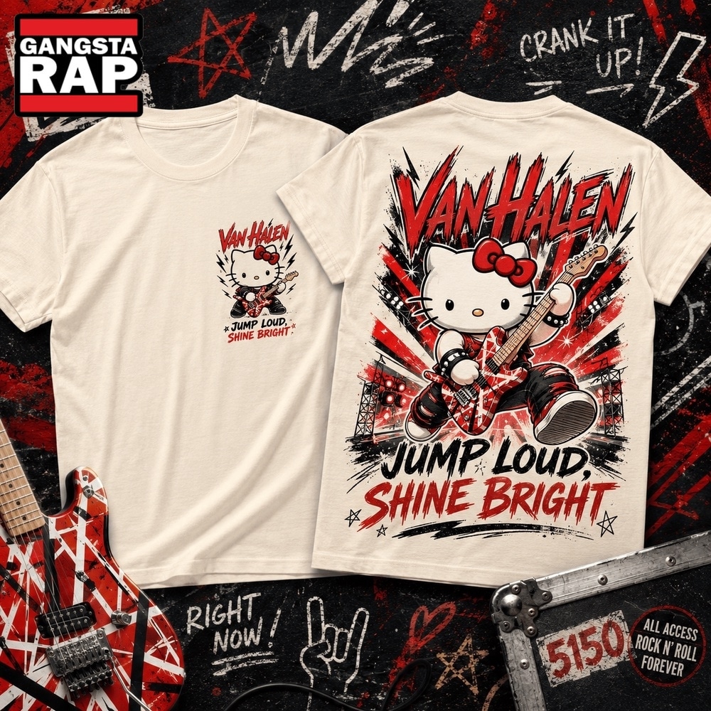 Van Halen Jump Loud Shine Bright Kitty Vintage Concert 3D Shirt , Trending 3D Music Shirt Van Halen Jump Loud Shine Bright Kitty Vintage Concert 3D Shirt , Trending 3D Music Shirt