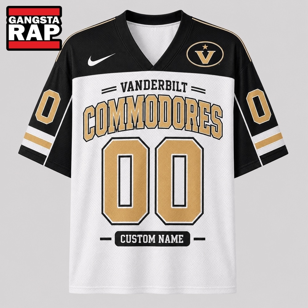 Vanderbilt Commodores NCAA College Team Pride Personalized Football jersey, NCAA Football Jersey Vanderbilt Commodores NCAA College Team Pride Personalized Football jersey, NCAA Football Jersey