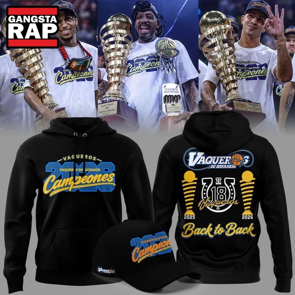Vaqueros de Bayamon 2026 BSN Champions Black Hoodie, Trending Design Shirt Vaqueros de Bayamon 2026 BSN Champions Black Hoodie, Trending Design Shirt