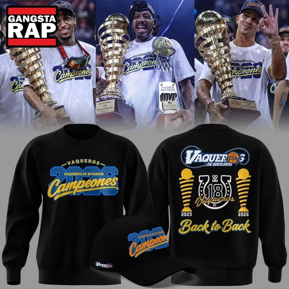 Vaqueros de Bayamon 2026 BSN Champions Black Sweatshirt, Trending Design Shirt Vaqueros de Bayamon 2026 BSN Champions Black Sweatshirt, Trending Design Shirt