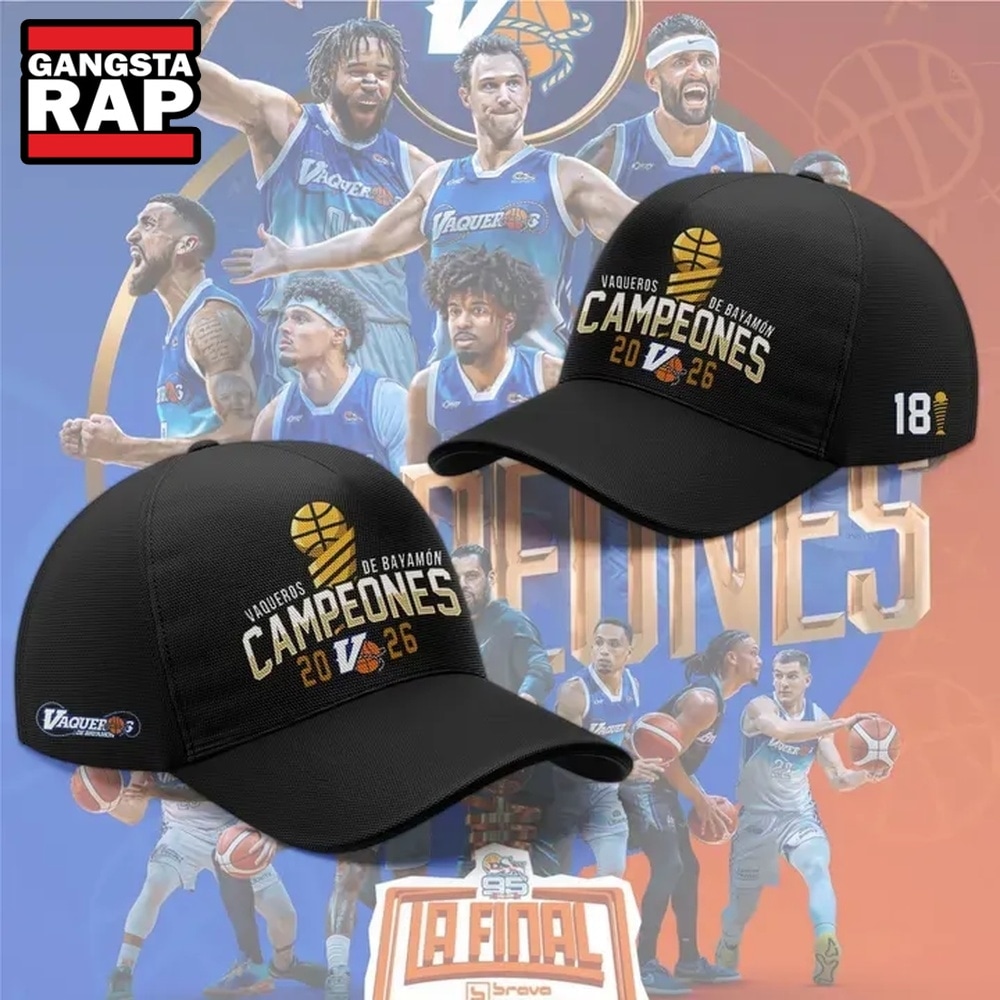 Vaqueros de Bayamon 2026 BSN Champions Limited Edition Cap, Trending Baseball Cap Vaqueros DE Bayamon 2026 Bsn Champions Limited Edition Cap