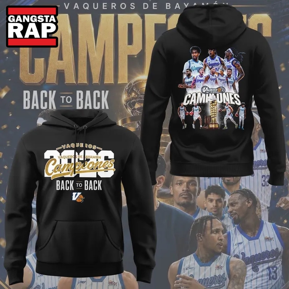 Vaqueros de Bayamon 2026 BSN Champions Team Graphic Design Hoodie, Trending Design Shirt Vaqueros de Bayamon 2026 BSN Champions Team Graphic Design Hoodie, Trending Design Shirt