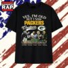 Vintage Green Bay Packers Greatness Signatures T Shirt , Trending 2D Shirt Vintage Green Bay Packers Greatness Signatures T Shirt