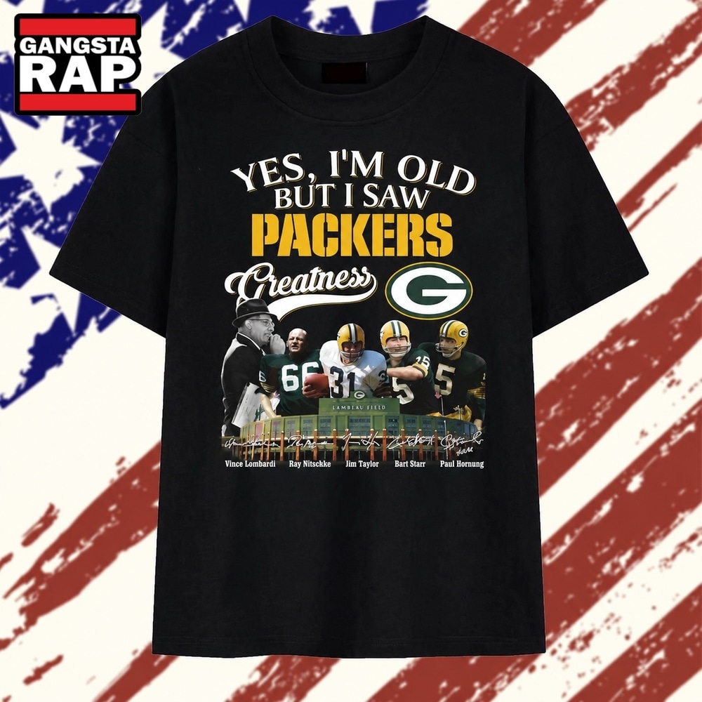 Vintage Green Bay Packers Greatness Signatures T Shirt , Trending 2D Shirt Vintage Green Bay Packers Greatness Signatures T Shirt , Trending 2D Shirt