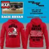 Zach Bryan x San Diego State Football With Heaven On Tour 2026 Red Hoodie 2 Zach Bryan x San Diego State Football With Heaven On Tour 2026 Red Hoodie