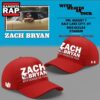 Zach Bryan x Utah Utes Football With Heaven On Tour 2026 Cap , Trendy Music Baseball Cap Zach Bryan X Utah Utes Football With Heaven ON Tour 2026 Cap
