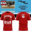 Zach Bryan x Utah Utes Football With Heaven On Tour 2026 Limited Edition T Shirt , Music Trend Shirt Zach Bryan X Utah Utes Football With Heaven ON Tour 2026 Limited Edition T Shirt